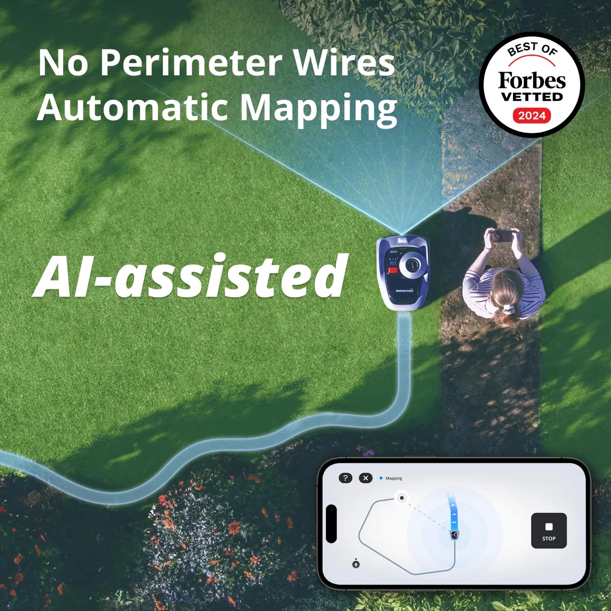 Segway Navimow i105N Robot Lawn, view 2