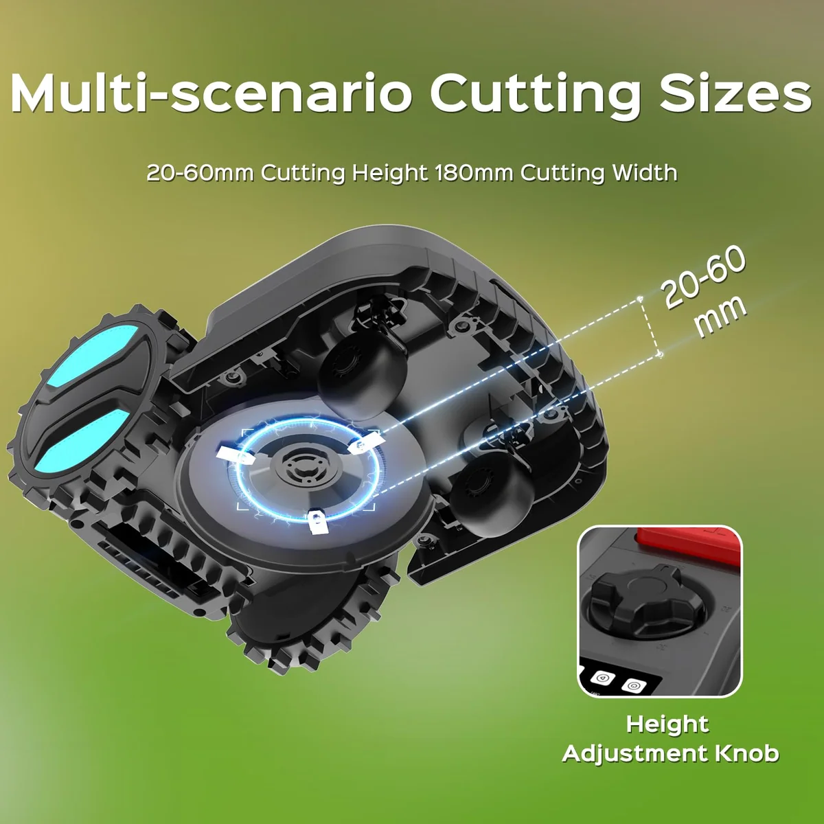 E400 Smart Robotic Lawn Mower, view 4
