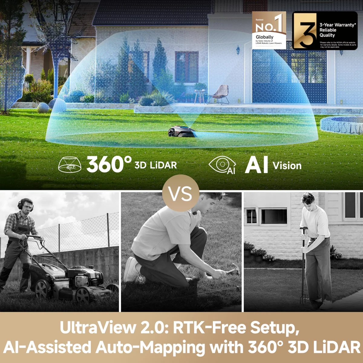 MOVA LiDAX Ultra 2000 Robot, view 2