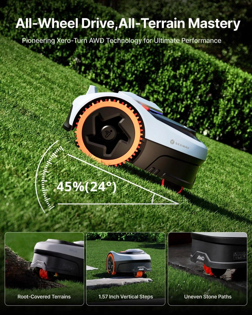 Segway Navimow i206 AWD Robot, view 2