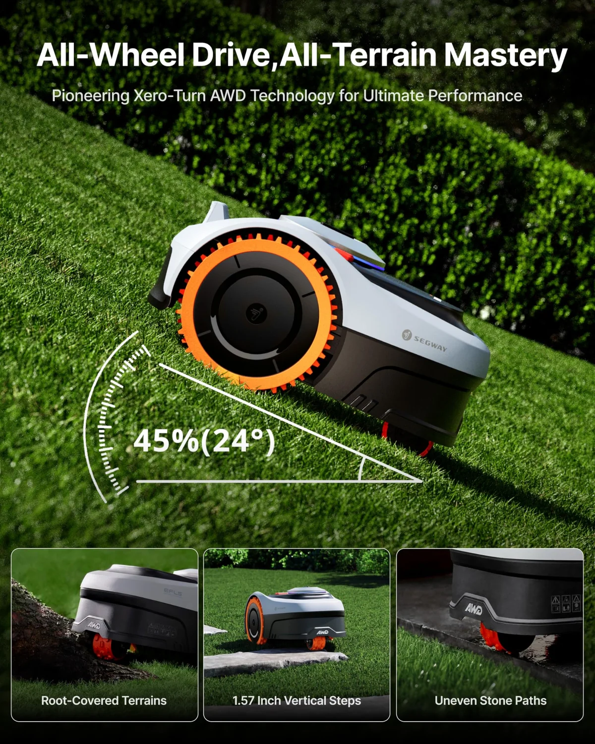 Segway Navimow i210 AWD Robot, view 2