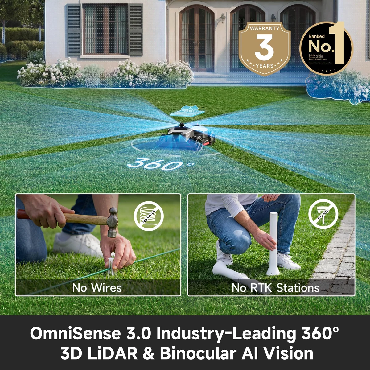 [Latest Upgrade All-Terrain Wire-Free] DREAME, view 2