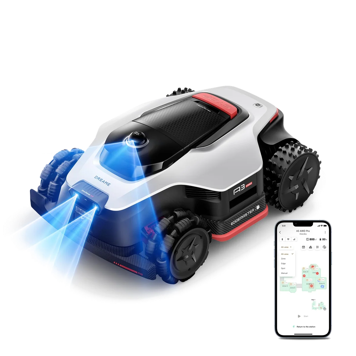 [Latest Upgrade All-Terrain Wire-Free] DREAME