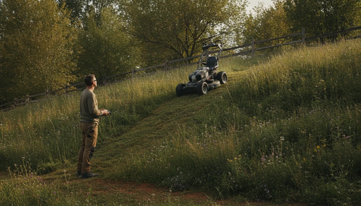 The Mowrator S1 is the remote mower to trust when the hill stops being ordinary