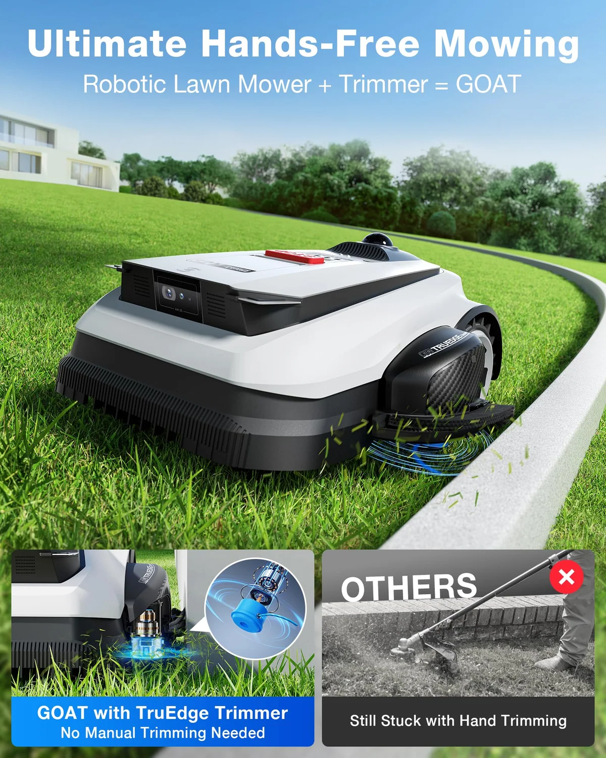 ECOVACS goat A2000 LiDAR Pro, view 2
