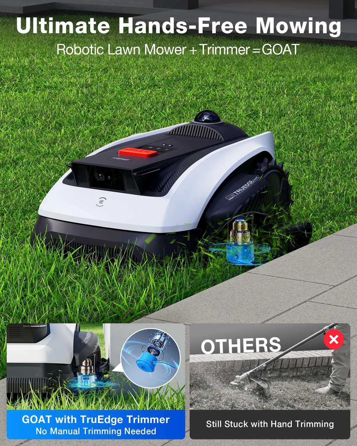 ECOVACS goat O1000 LiDAR Pro, view 2