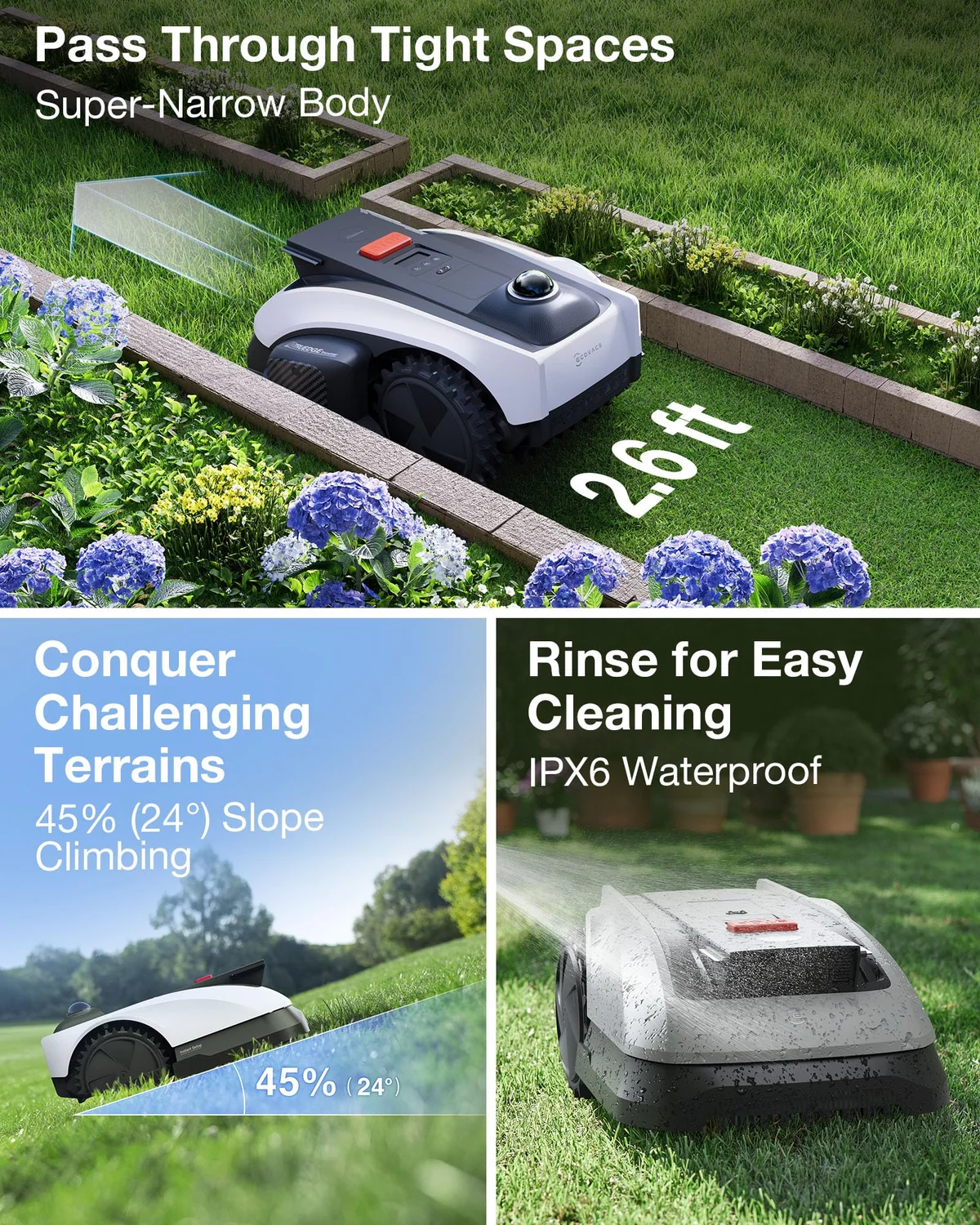 ECOVACS goat O1000 LiDAR Pro, view 4
