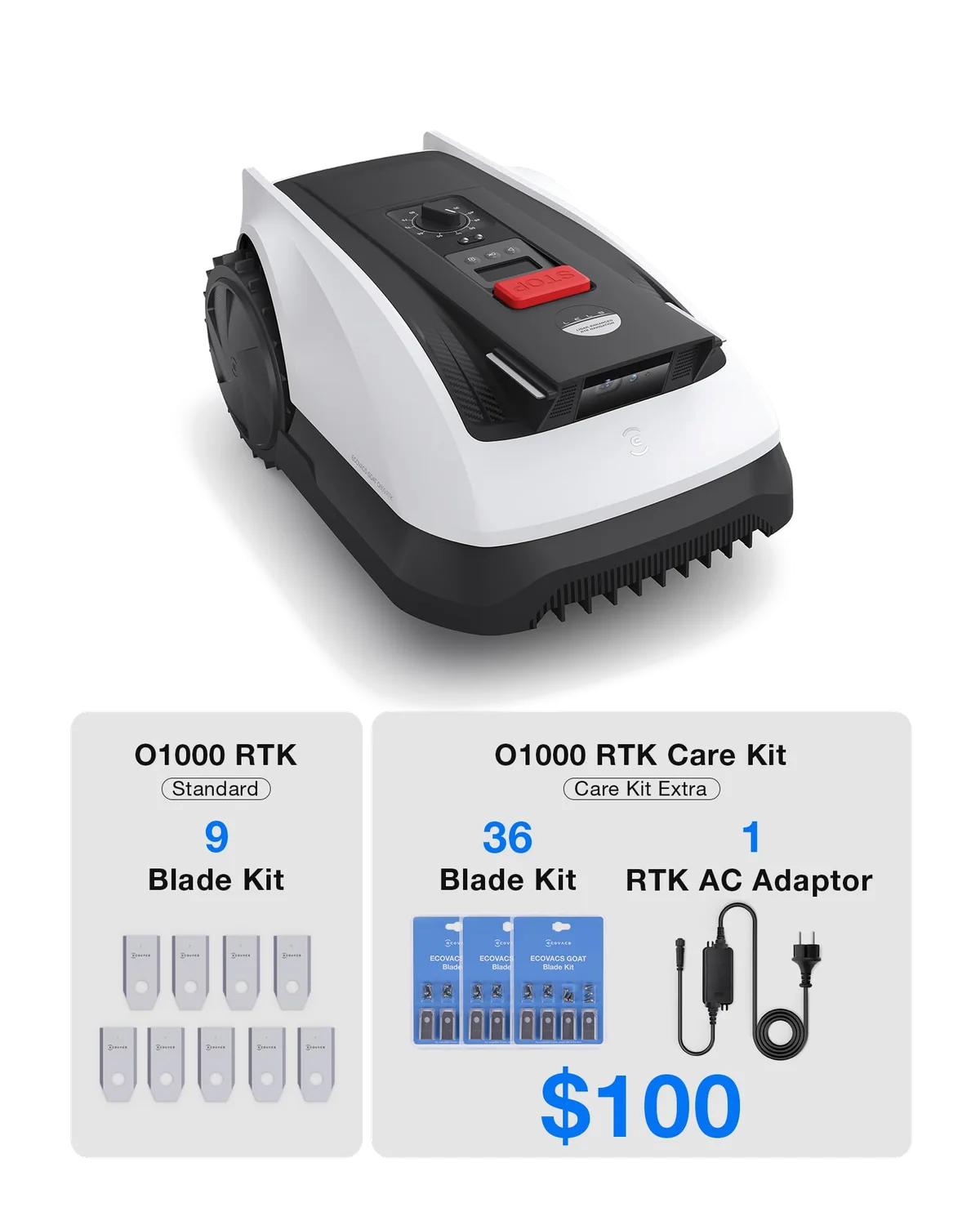 ECOVACS goat O1000 RTK Care, view 2