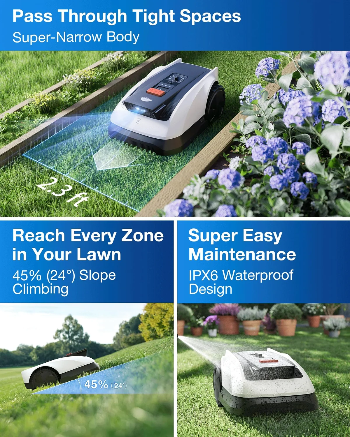 ECOVACS goat O1000 RTK Care, view 6
