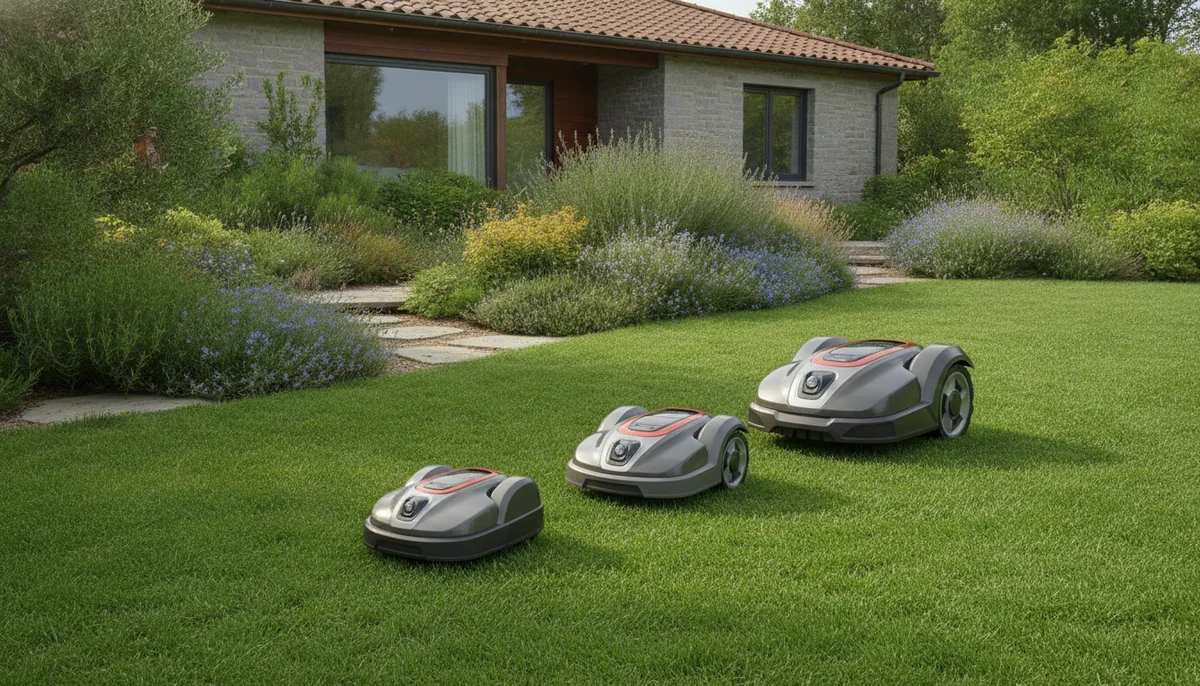 The mower is only the first bill in robot lawn care