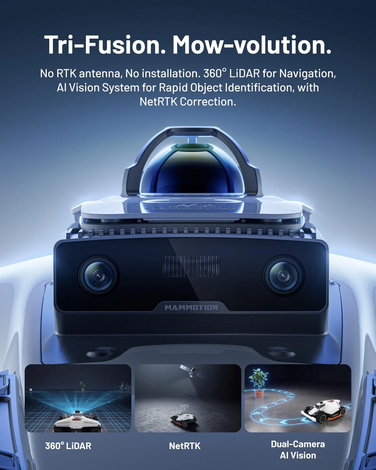 Mammotion LUBA 3 AWD 3000H, view 2