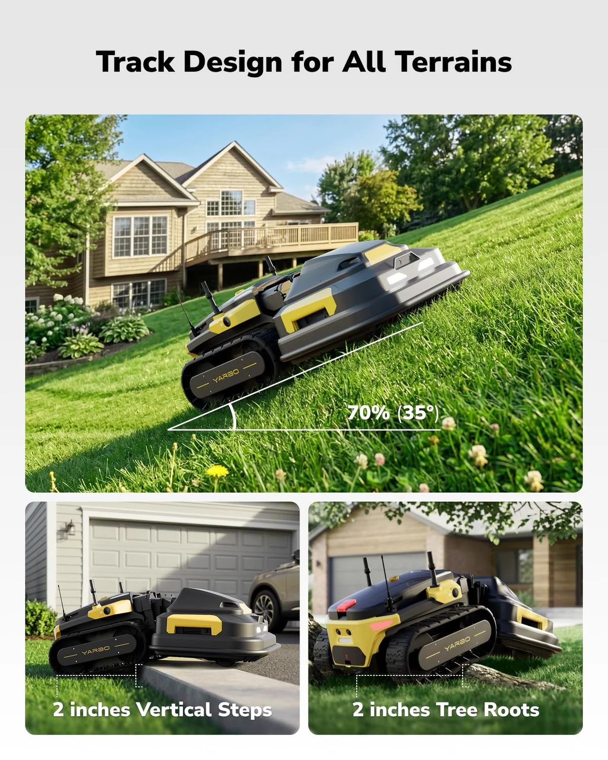 Yarbo lawn mower, view 4